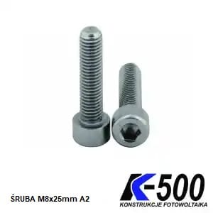 Śruba imbus M8x25