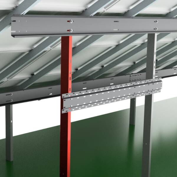 SZYNA MONTAŻOWA POD FALOWNIK K504 K506 + NOGA